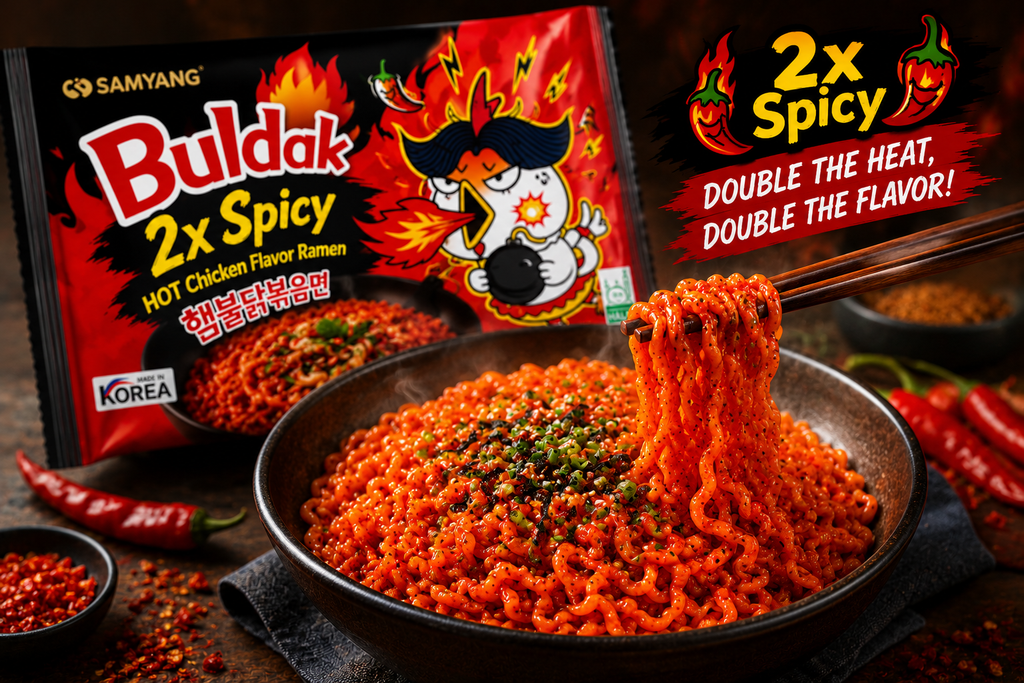 Samyang Buldak 2x Spicy Ramen 140g per pack- Bulk Packs